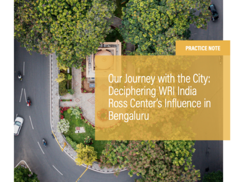 WRI India Ross Center’s Influence in Bengaluru